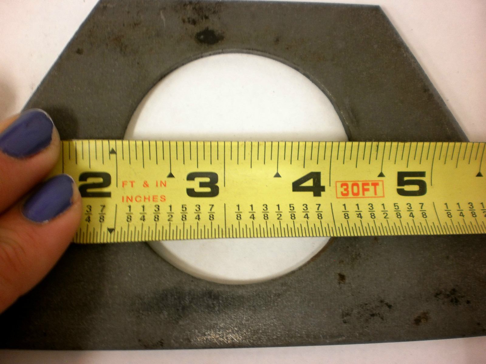 2" Weld on Support Plate For Trailer Jack