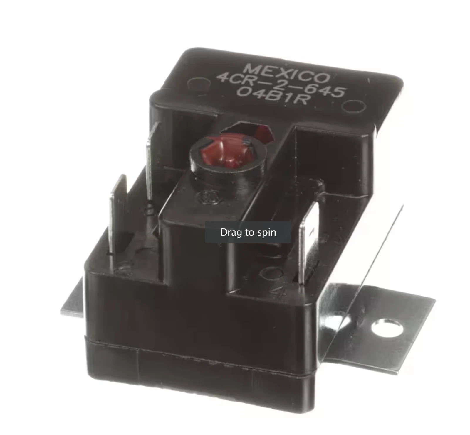 Taylor 042007-34 Relay, Motor Start, 4.55 Amp Pick-Up/3.80 Amp Drop-Out