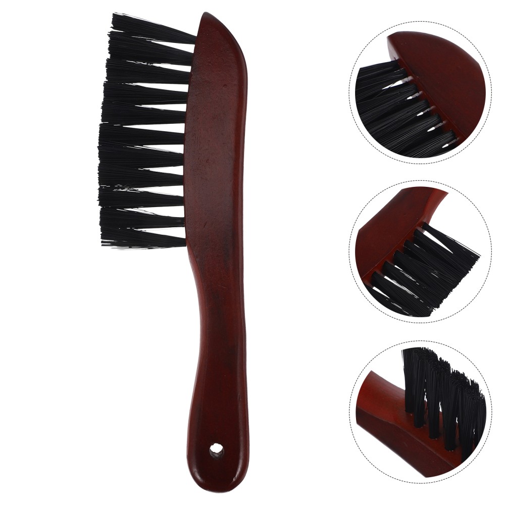Pool Table Brush Cleaning Tool Wooden Handle Billiard Table Sweeper Accessory