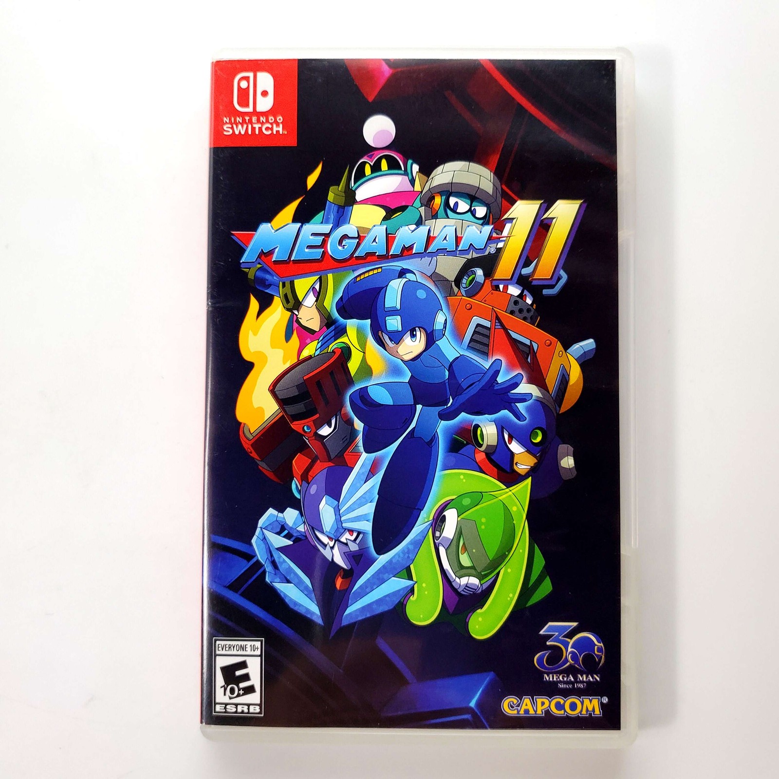 No Game, Box Only - Mega Man 11 - Nintendo Switch Original