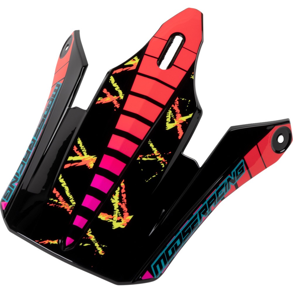 Moose F.I. Vaporwave Youth Helmet Visor/Peak Black/Pink