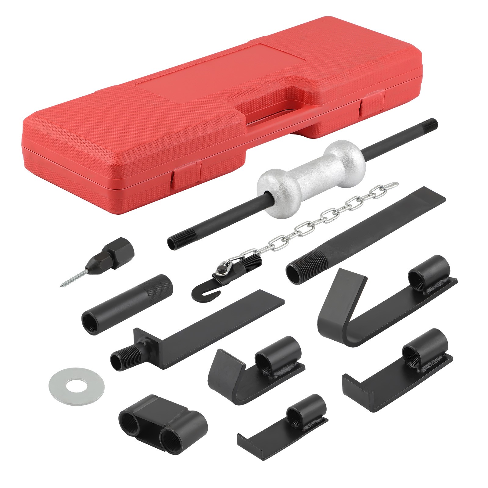 Slide Hammer Dent Puller 13LBS Auto Body Dent Repair Bearing Axel Kits New US
