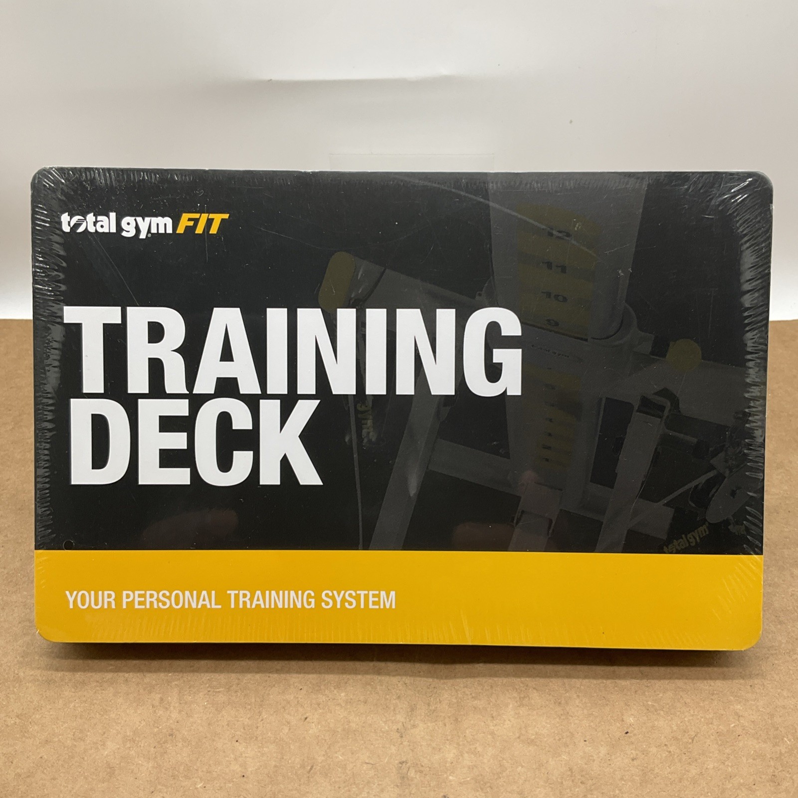 Total Gym FIT Exercise Guide Card Deck NEW and SEALED