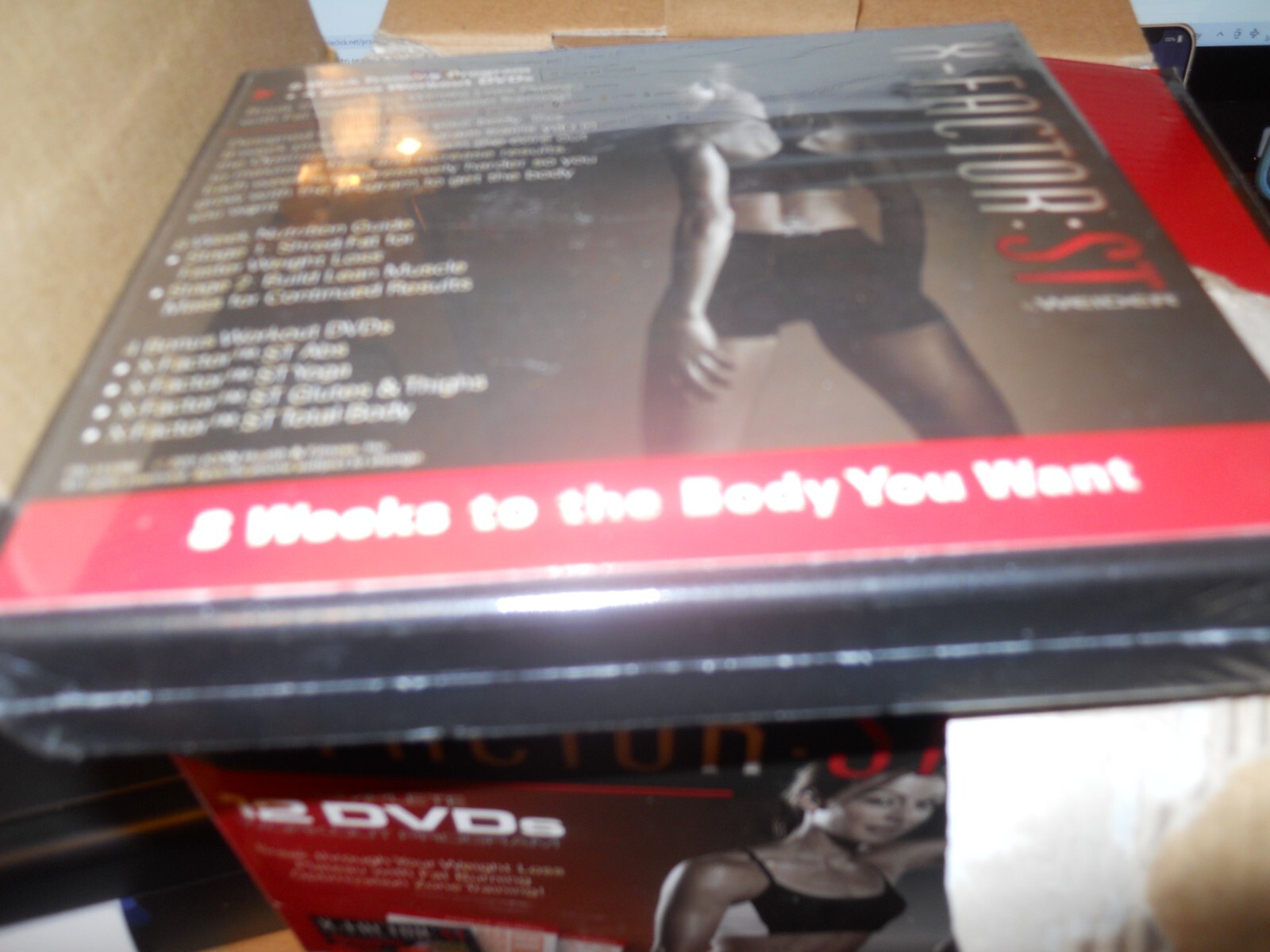 Weider X Factor ST Complete 12 DVDs Workout Program NEW 8 Week training , sealed