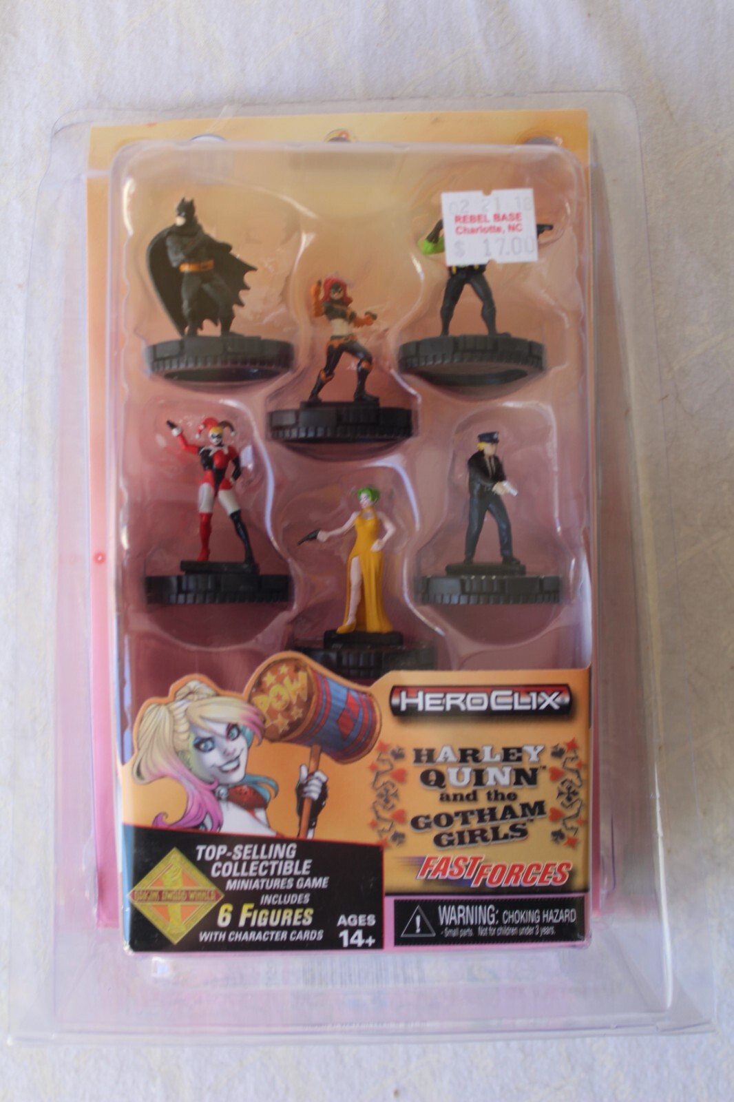 HARLEY QUINN AND THE GOTHAM GIRLS FAST FORCES PACK DC HeroClix NEW MOC 2017