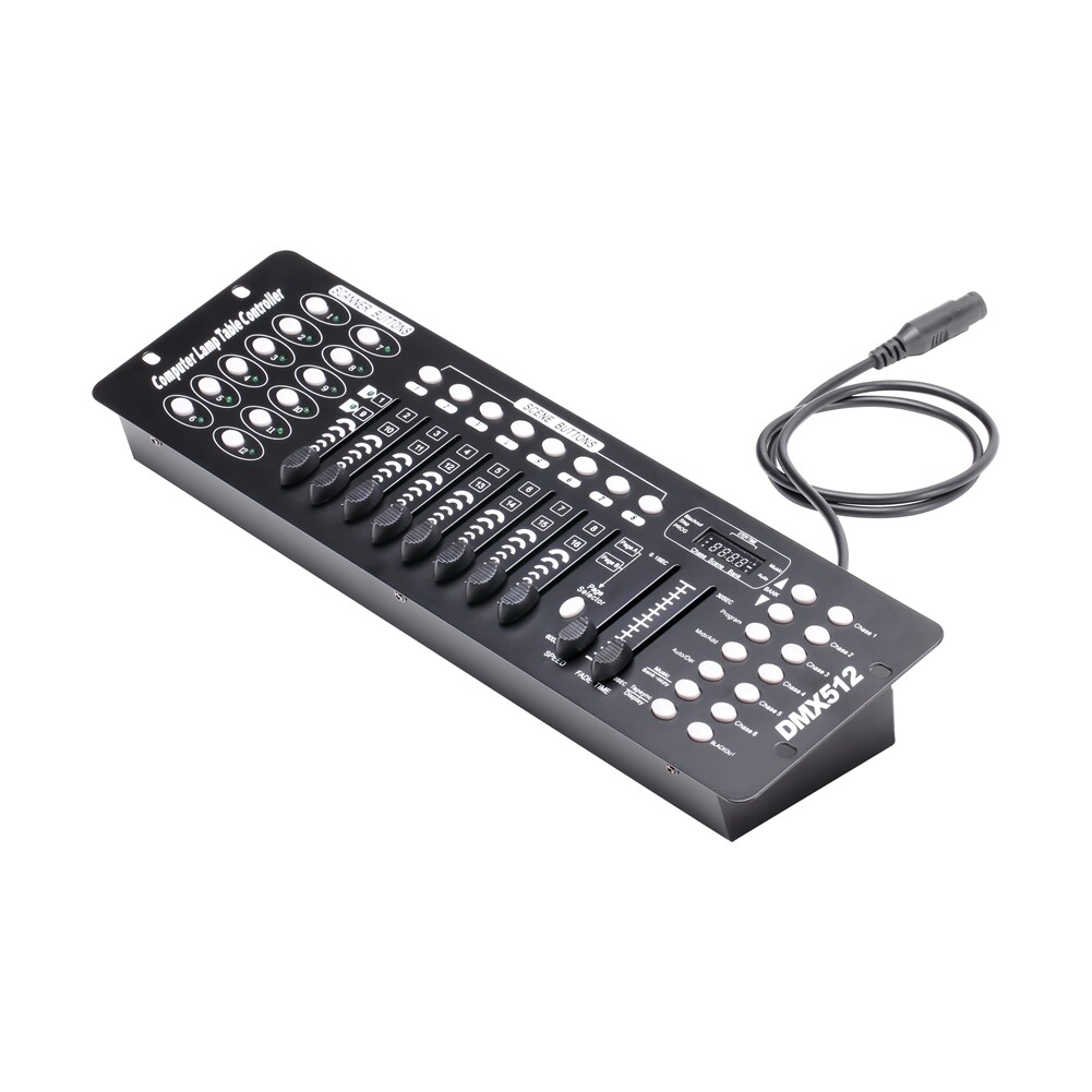 DMX512 192 Channels Controller Console DJ Club Stage Lighting Show DMX Operator