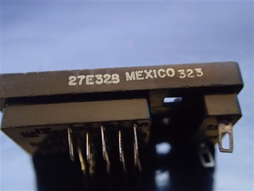 POTTER & BRUMFIELD 27E328 RELAY SOCKET UNUSED/SURPLUS CONDITION
