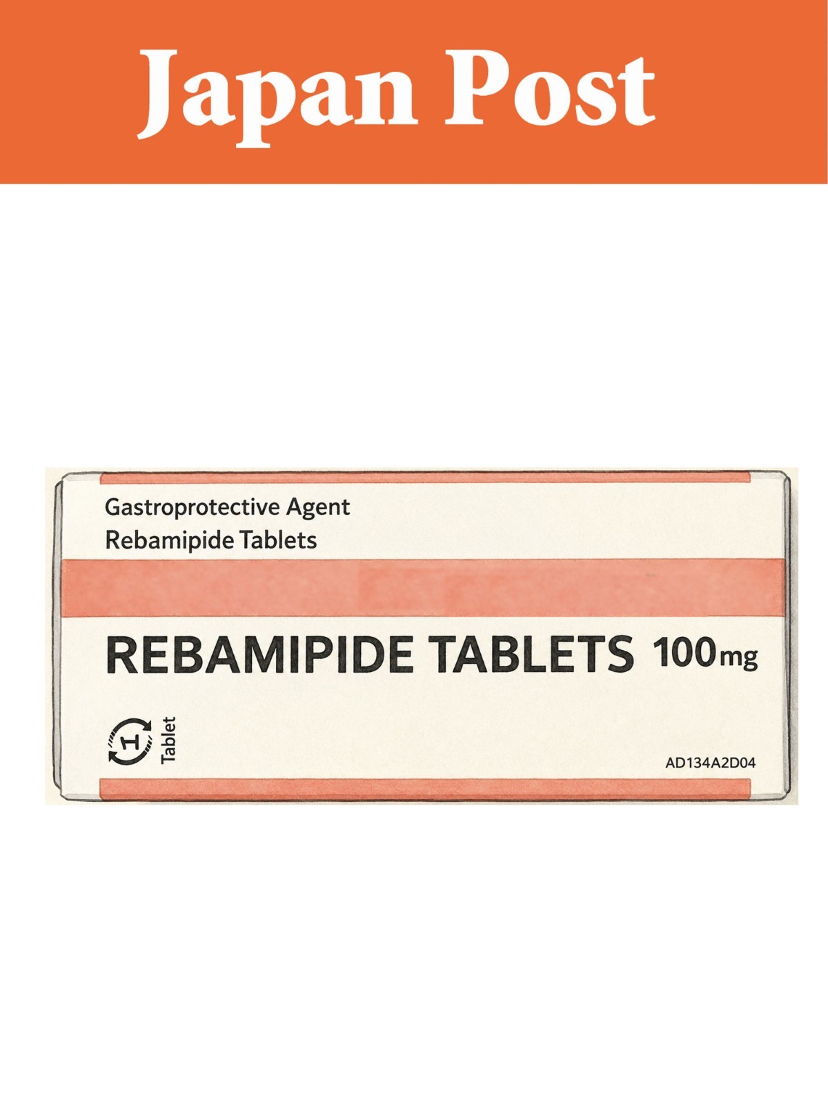 Otsuka Rebamipide(Mucosta) 16sheets