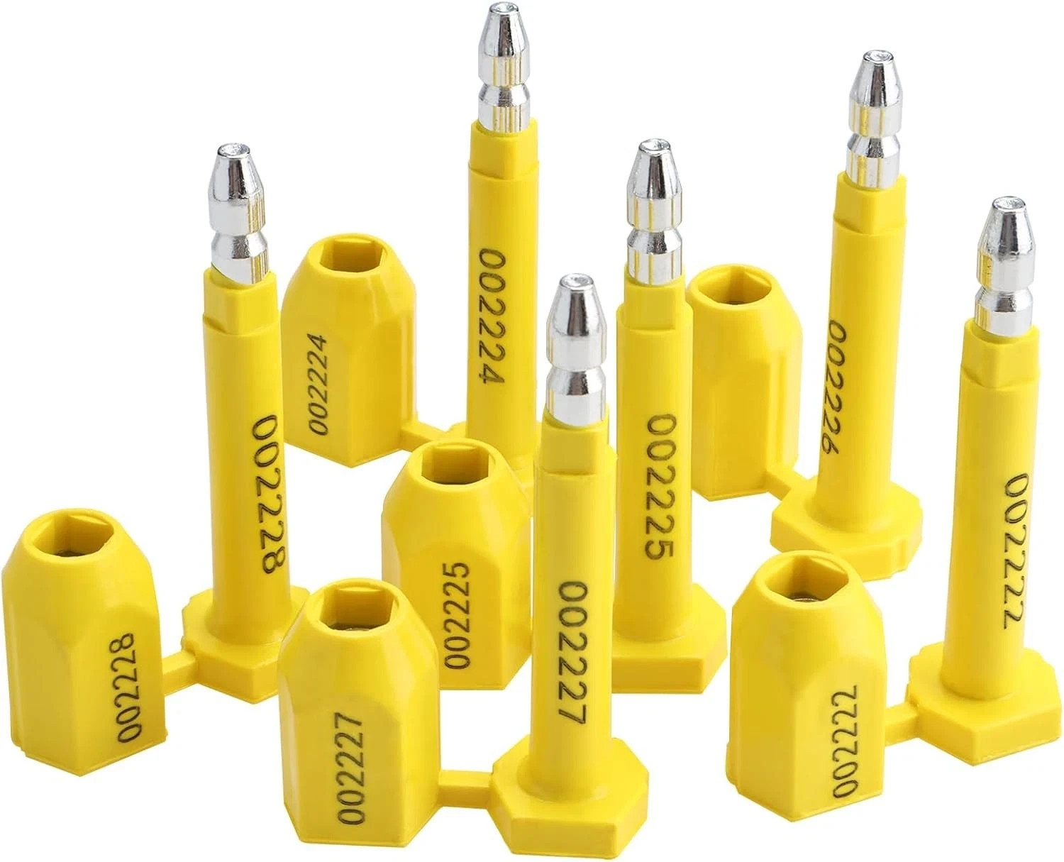 100PCS High Security Bolt Seals for Cargo Shipping Truck Freight Container Locks