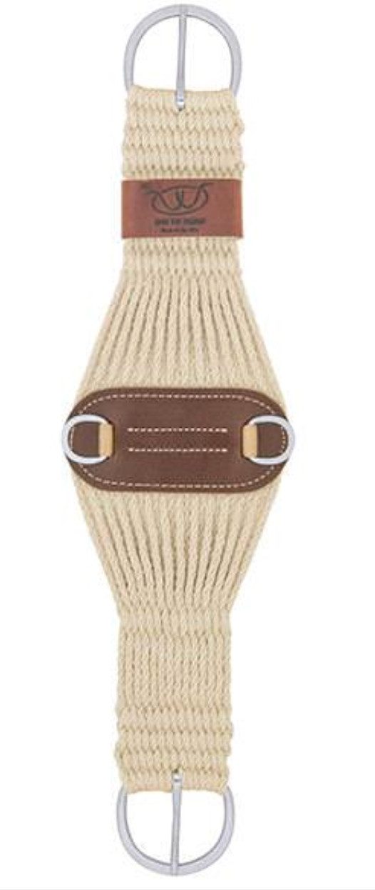 NEW Weaver Leather, 100% Mohair Strand 34 Inch Roper Cinch Western Horse Riding