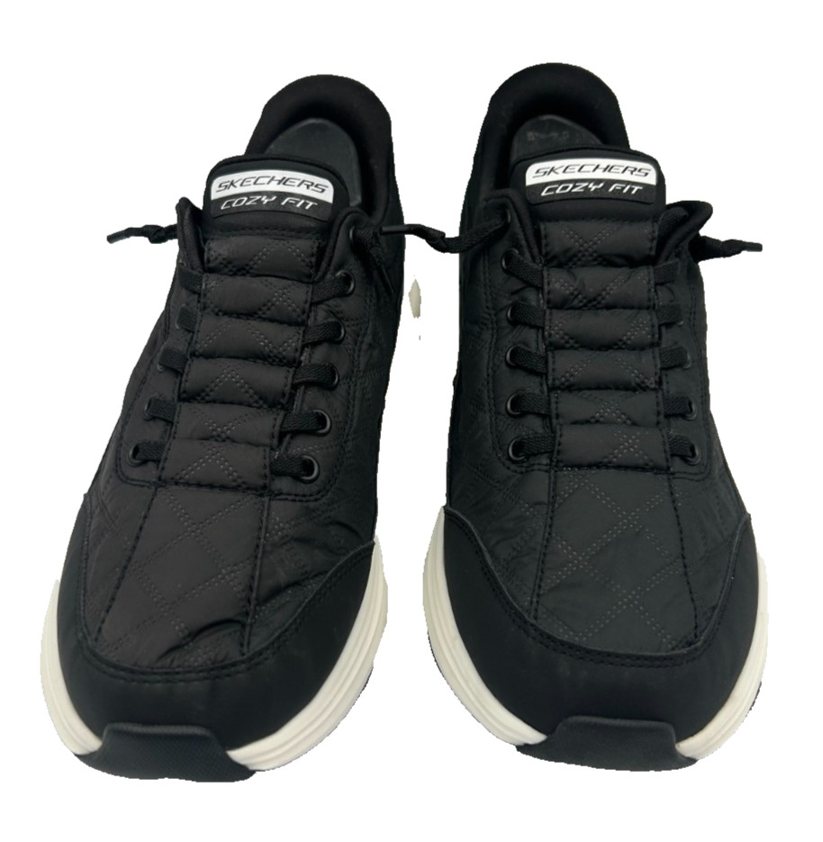 Skechers Men's Slip-ins: Contour Foam Cozy Fit Shoes Black Size:8 200J