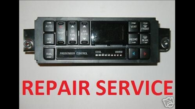 1997-2005 BUICK REGAL CENTURY CLIMATE CONTROL SCREEN REPAIR FIX 1998 1999 2000