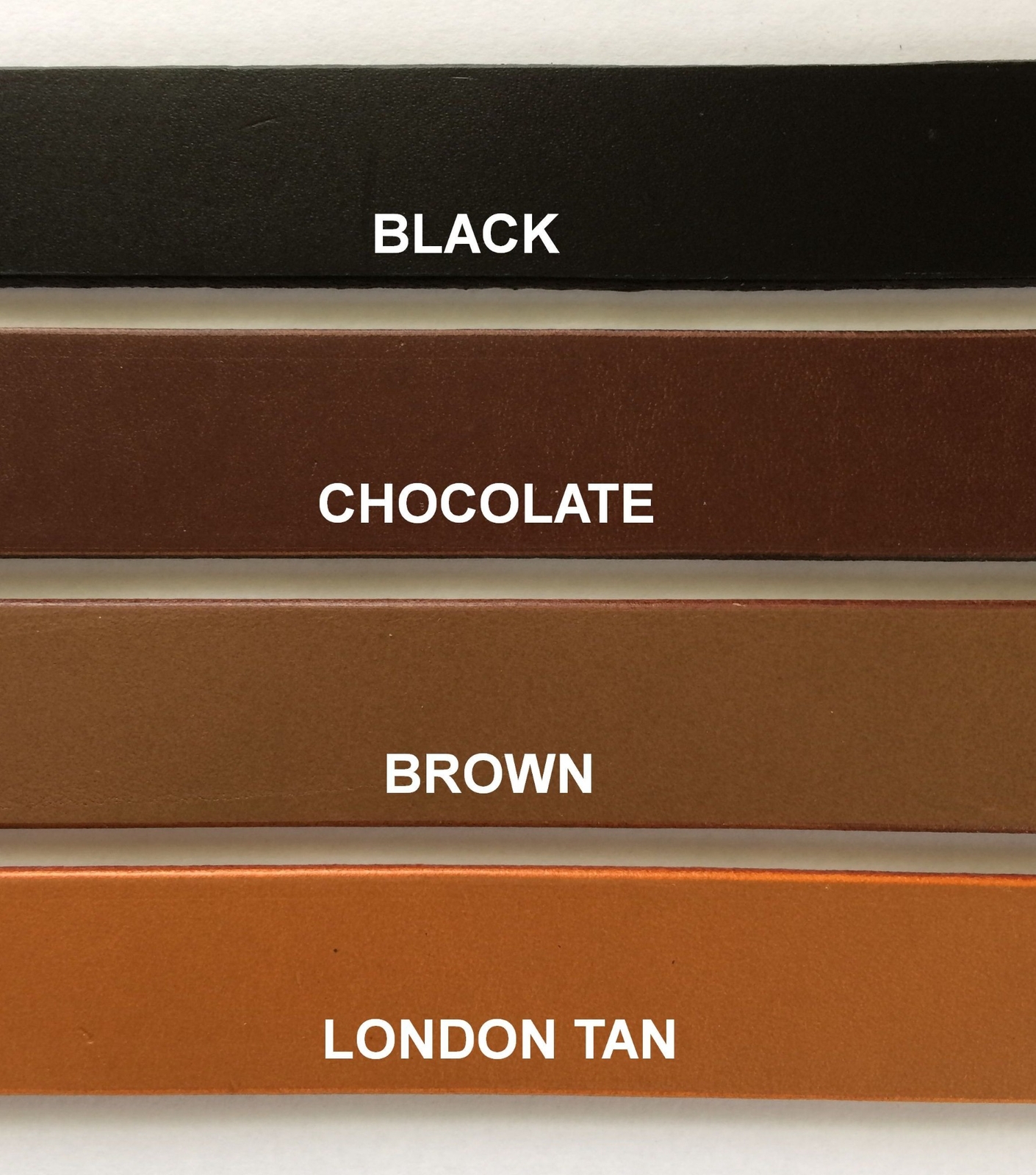 1" Cowhide Leather Handbag Purse Replacement Strap Handle w/Snap Rings 4 colors