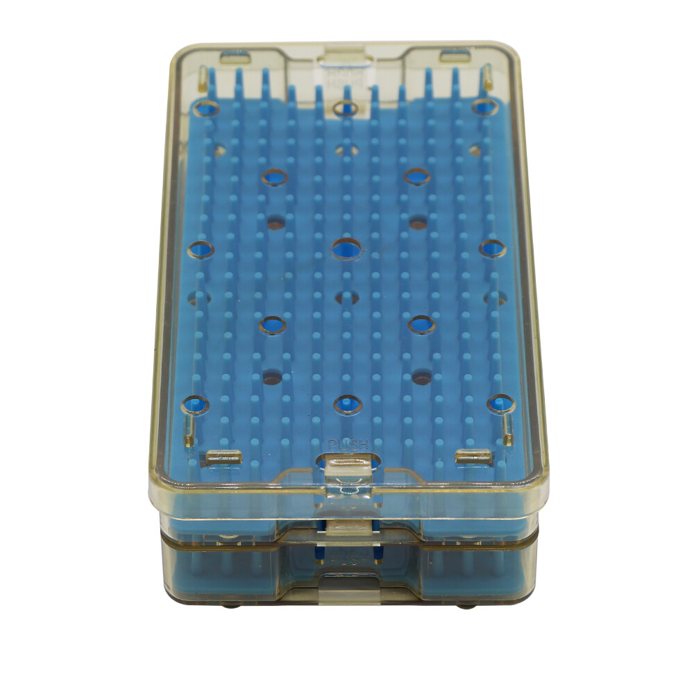 Double layer surgical box surgical tray sterilization case box with mat PPSU