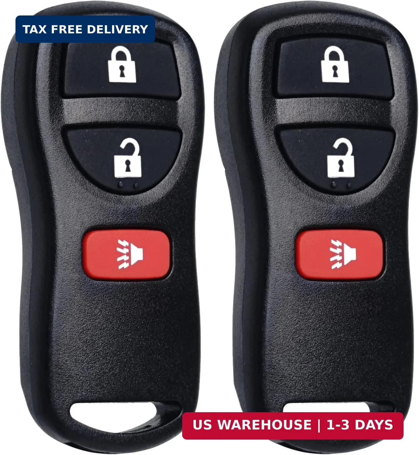 SUPALAND Keyless Entry Remote Control Key Fob Replacement Fits for Nissan Xterra