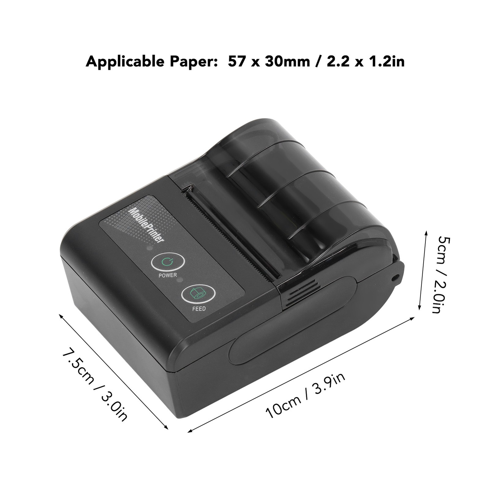 Portable Bluetooth Receipt Printer For Outdoor Working Environment Excellent