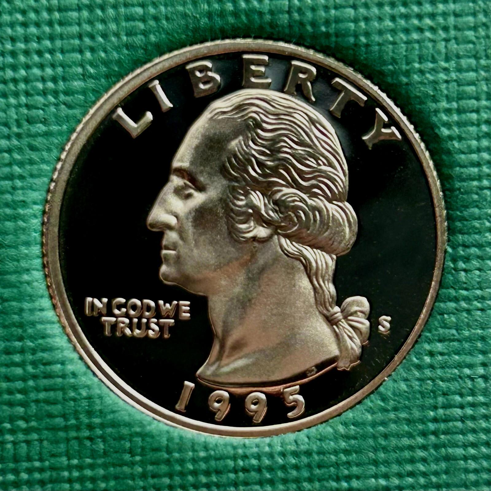 1995-S Washington Quarter Proof DCAM