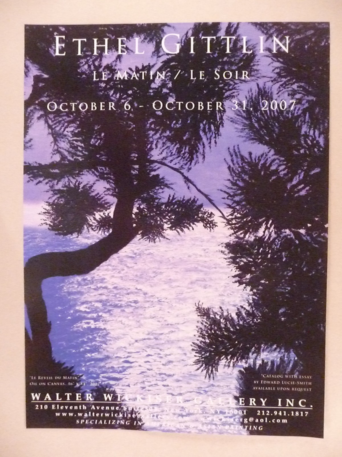 Ethel Gittlin MAGAZINE AD - 2007