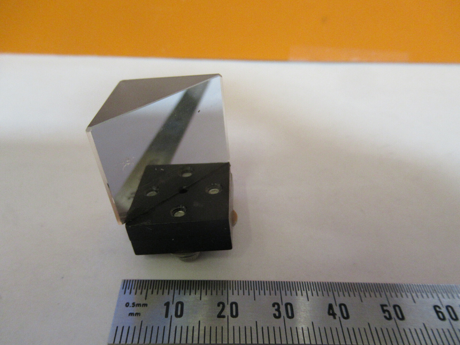 OPTICAL MOUNTED MIRROR PLANO OPTICS  AS PICTURED #P3-A-23
