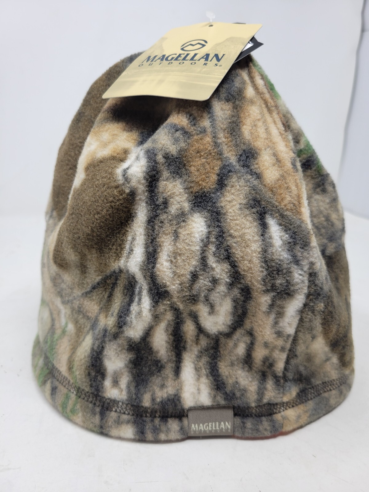 (2) New Magellan Outdoors Reversible Beanie Realtree Edge/Blaze Orange #1560007