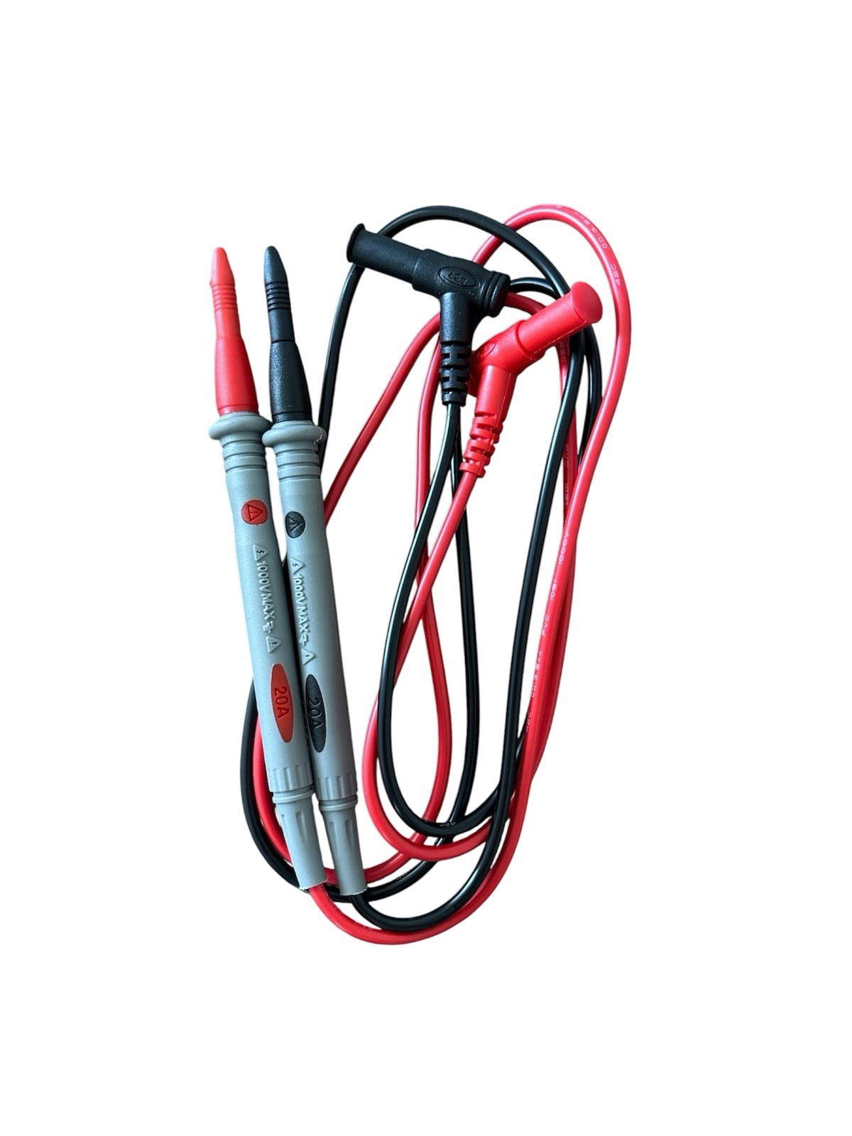 2x Pairs Of Multimeter Test Leads Needle Tip