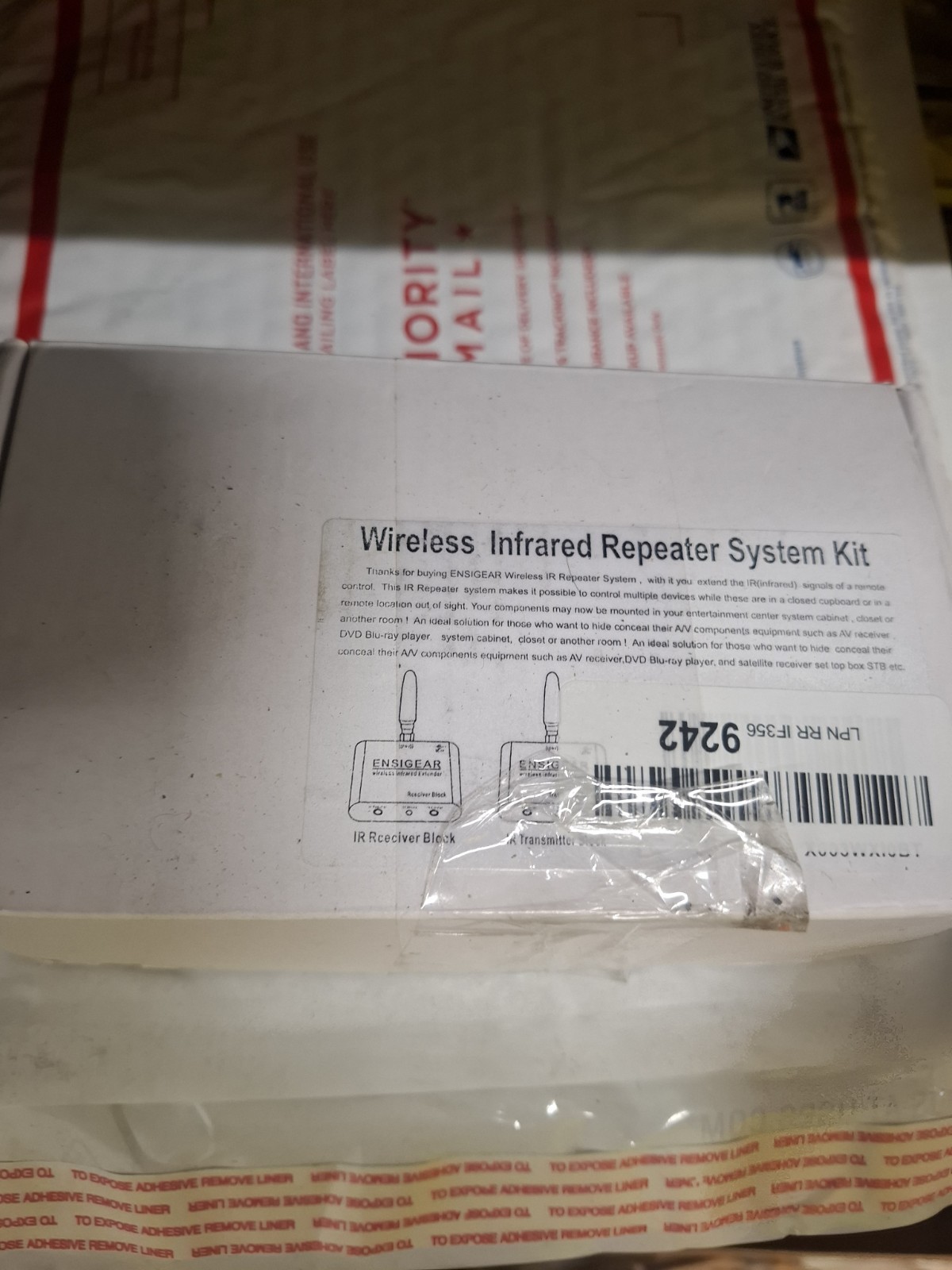 Wireless IR Repeater Kit, Remote Control Extender.