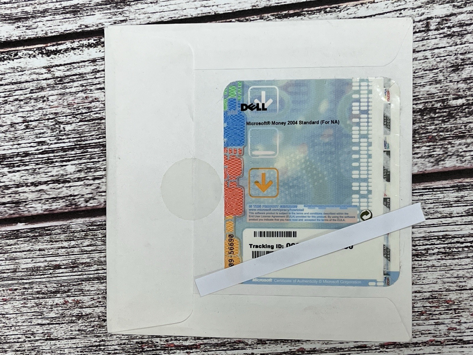 NEW Microsoft Money 2004 Standard Edition Software CD With Original Dell OEM