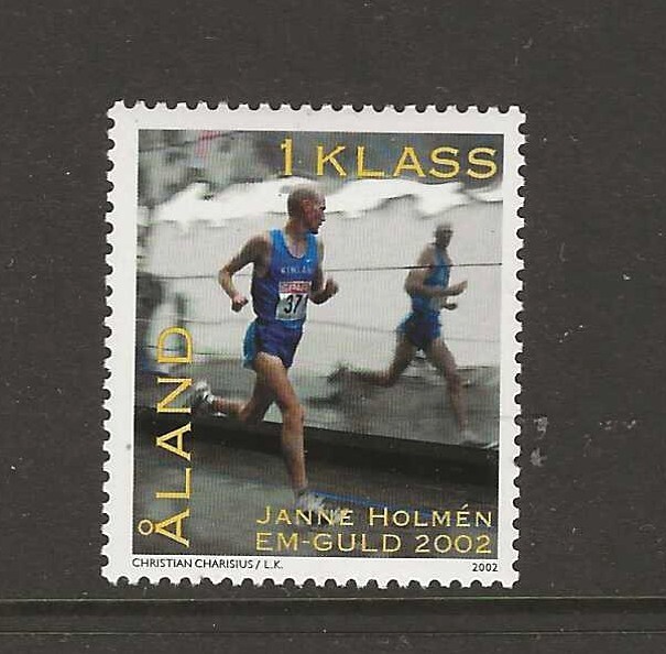 Aland Finland 2002 Sports Janne Holmen MNH (f213)