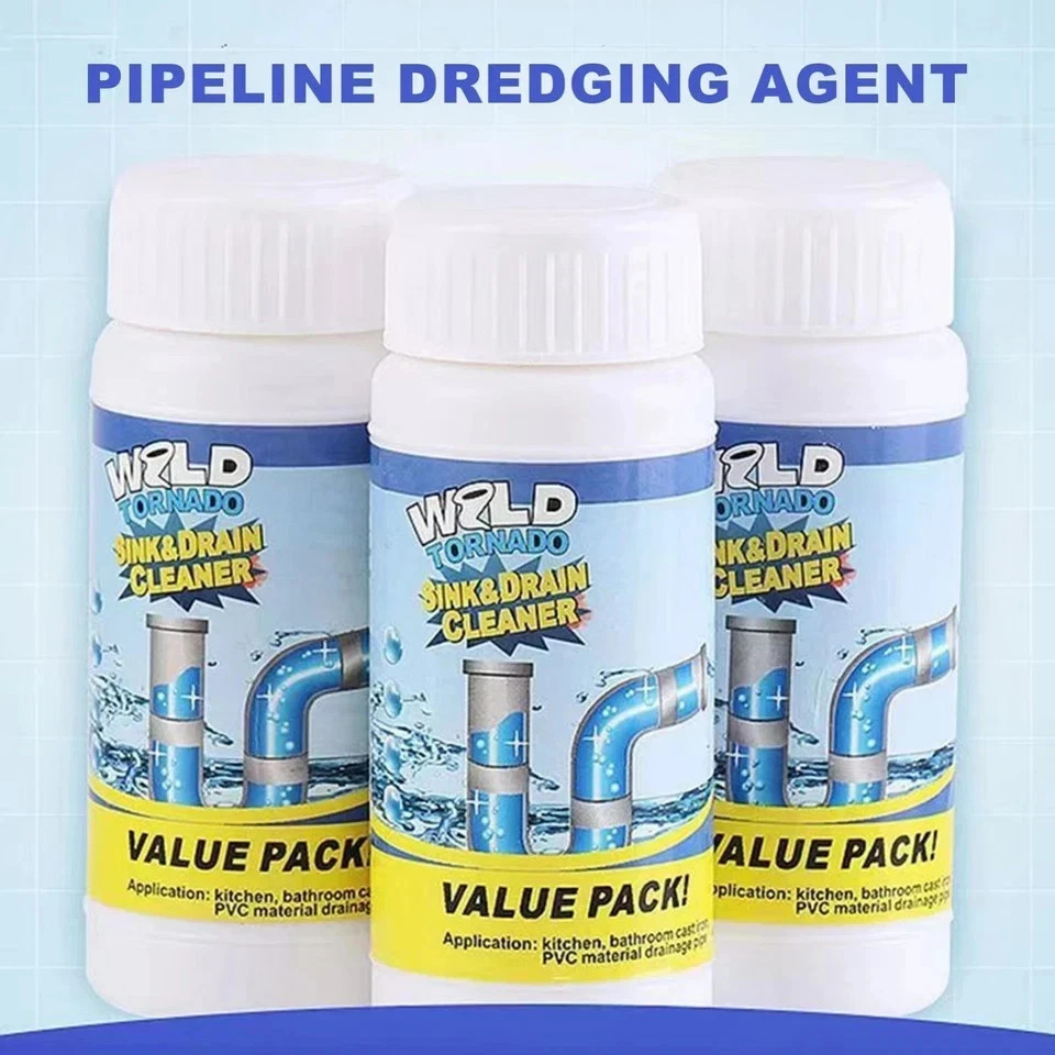 Wild Tornado Powerful Sink Drain Cleaner High Efficiency Clogging Cleaner***