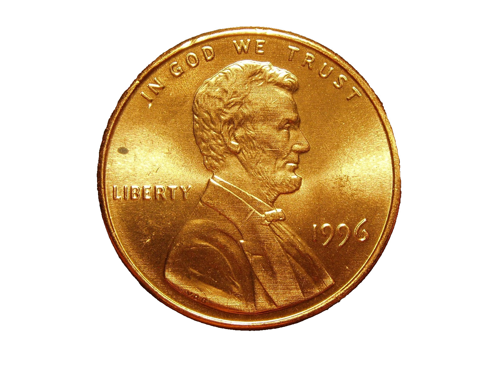 1996  UNC LINCOLN MEMORIAL CENT  #9