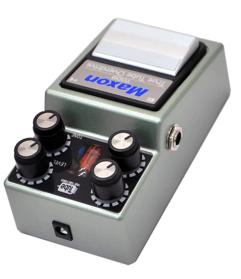 Maxon TOD9 True Tube Overdrive Guitar Effect Pedal 9 Series Reliable Vacuum Tube