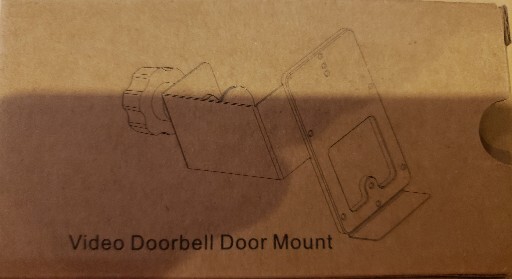 Adhesive Door Mount for Ring/Blink/Google Video Doorbell No Drill