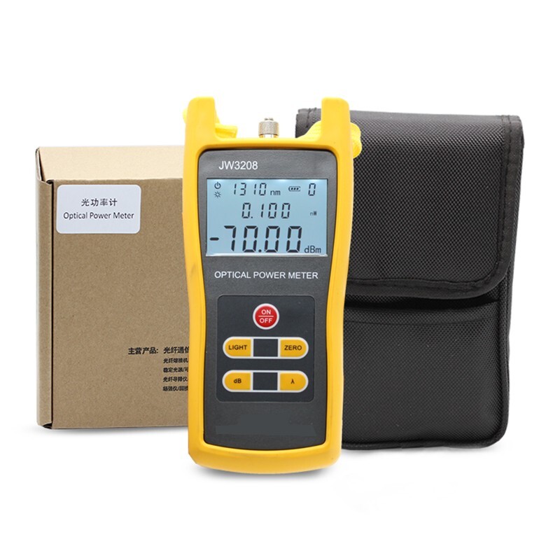 Handheld Optical Power Meter Tester Fiber Optical Power Meter Range -70~+3dBm