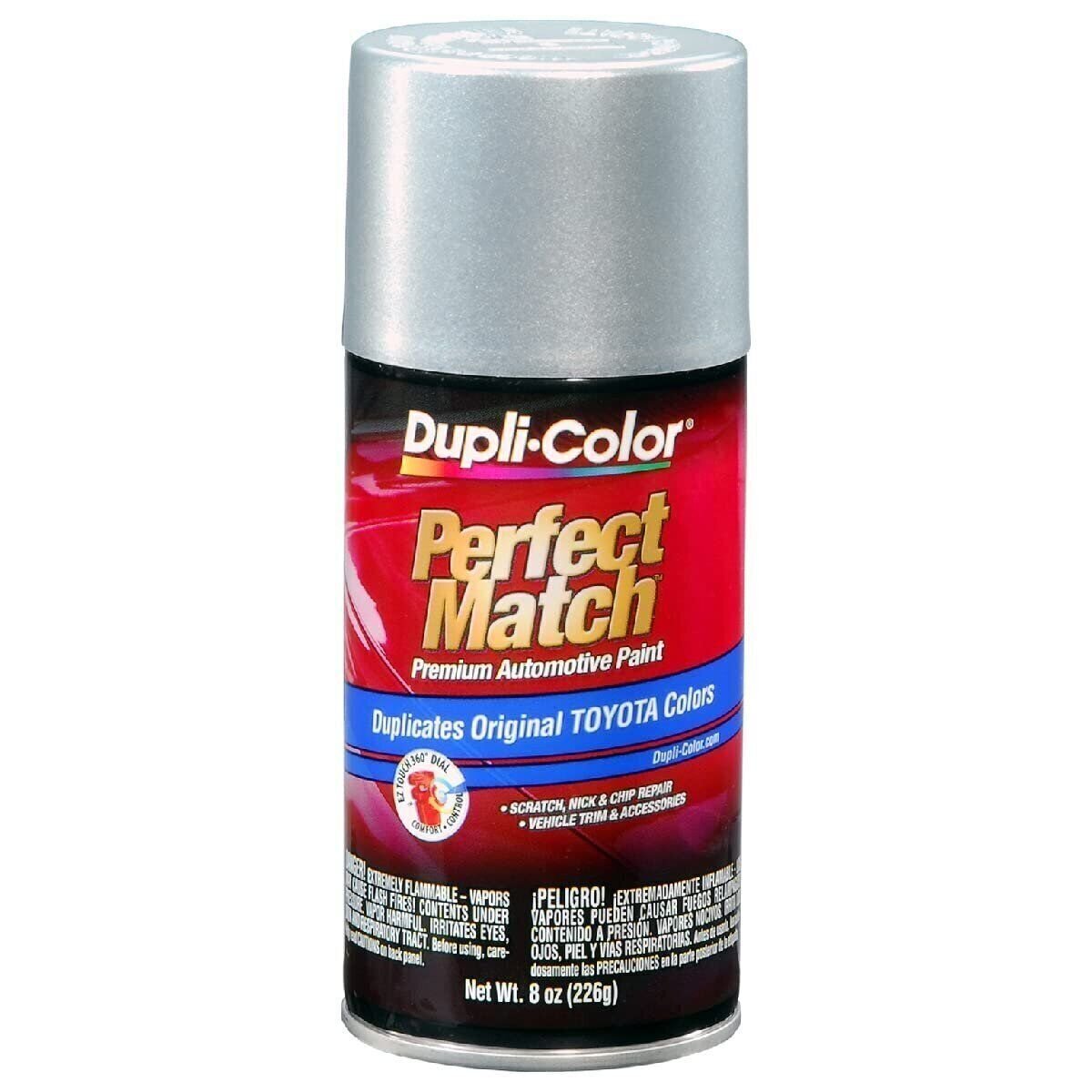 Dupli-Color EBTY16167 Perfect Match Automotive Spray Paint â€“ Toyota Silver...
