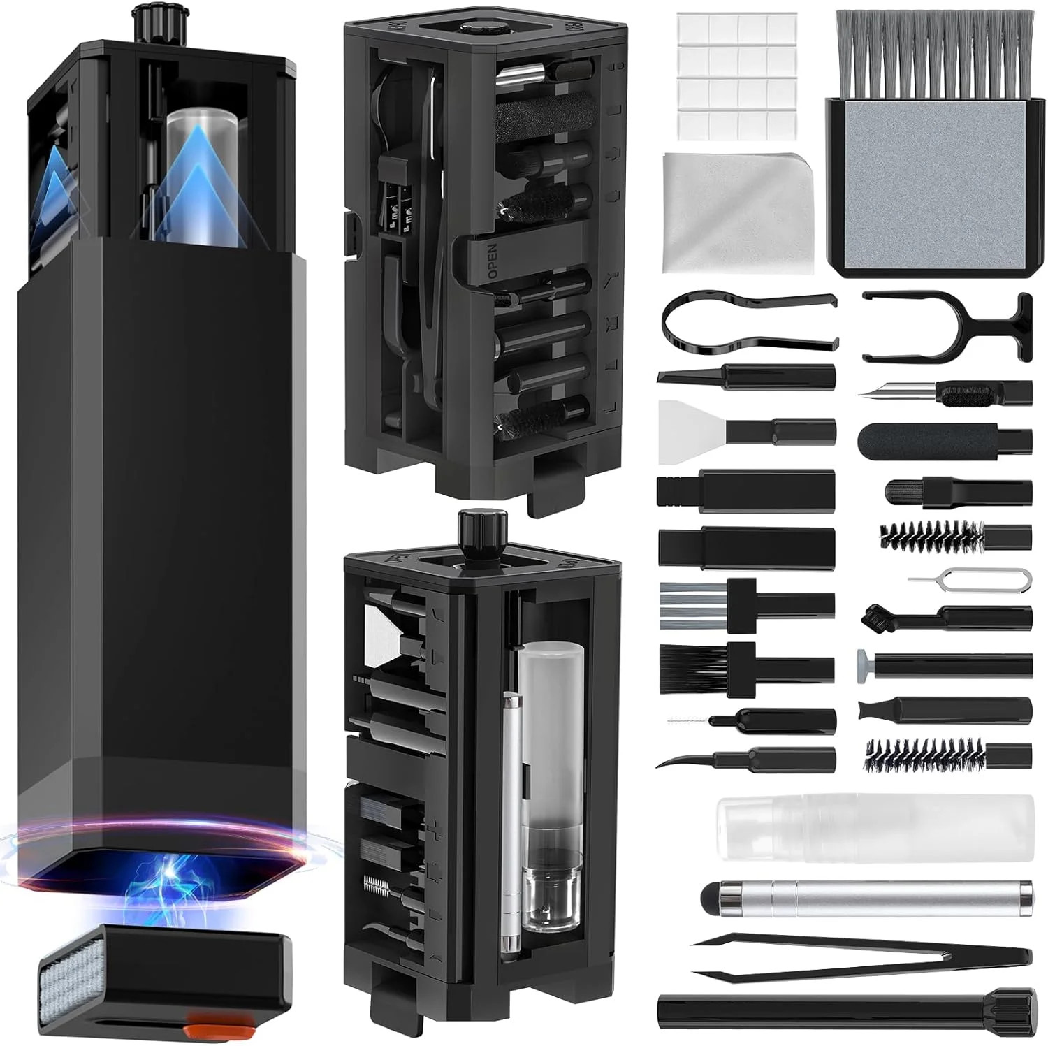 34-in-1 for iPhone Cleaning Kit, Sunoyar Airpods Cleaning Kit Multi-Functional,