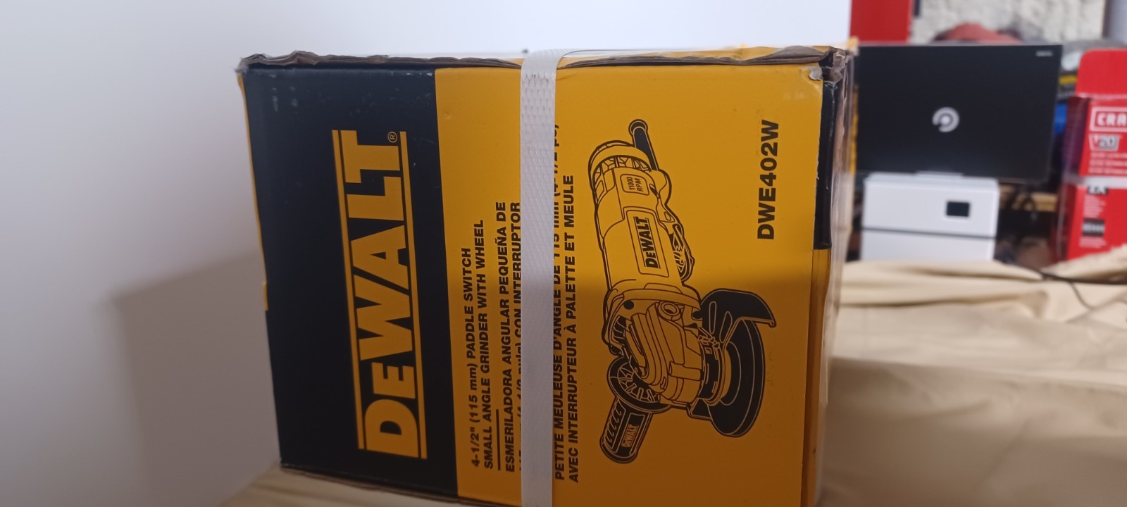 dewalt 4 1/2 angle grinder corded