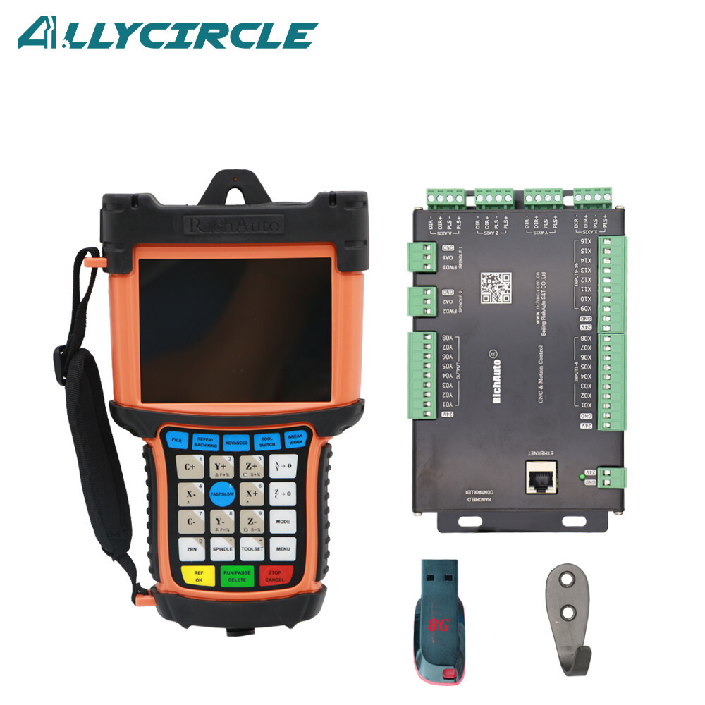 RichAuto DSP B58 4 Axis CNC Motion Control System Engraving Machine Controller