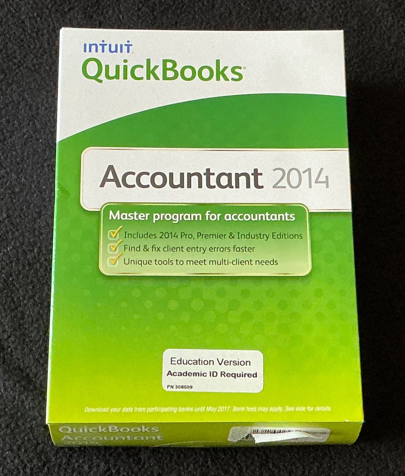 Quickbooks Accountant 2014 Pro, Premier & Industry Editions Windows/PC