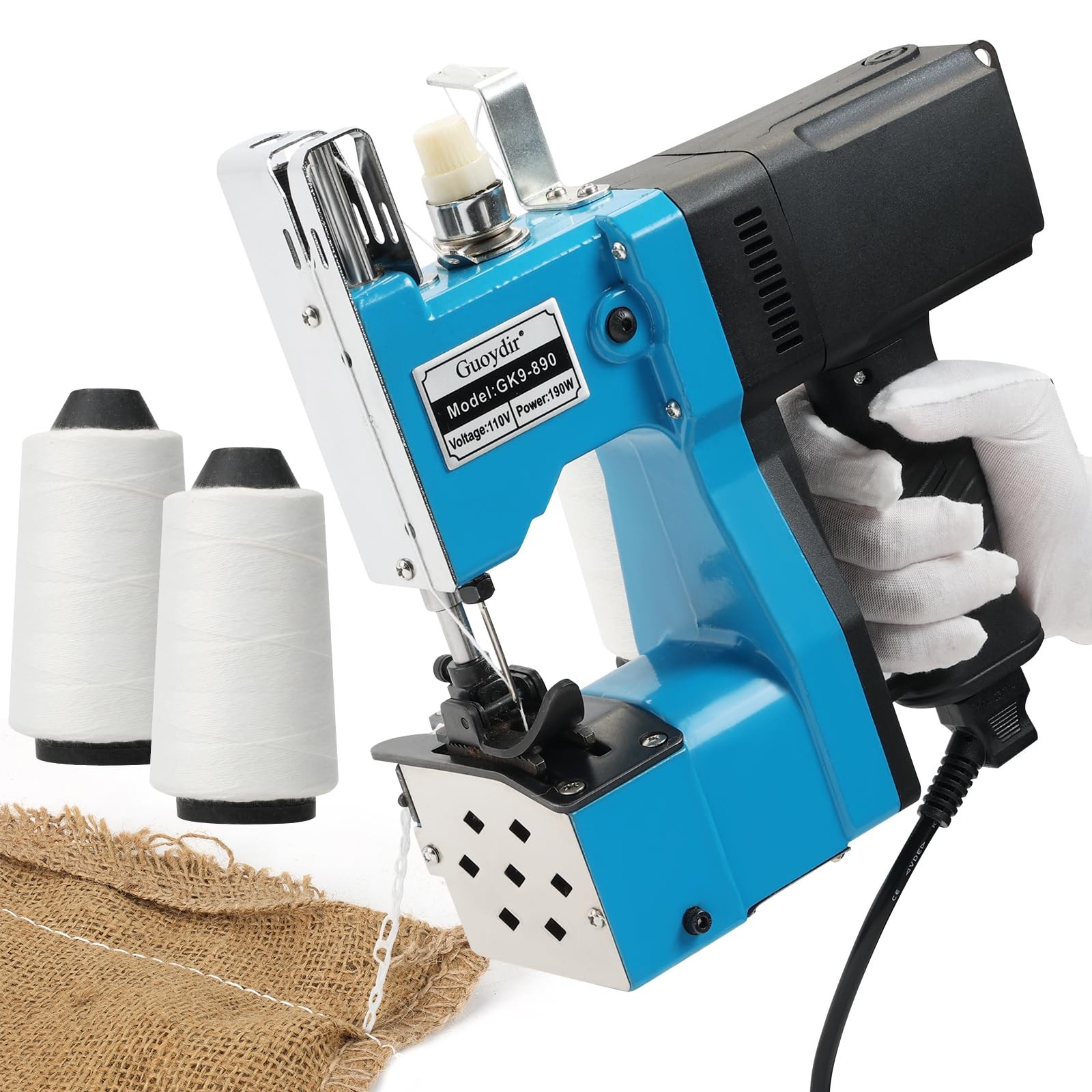 heavy-duty sewing machine, industrial sewing machine, handheld sewing machine