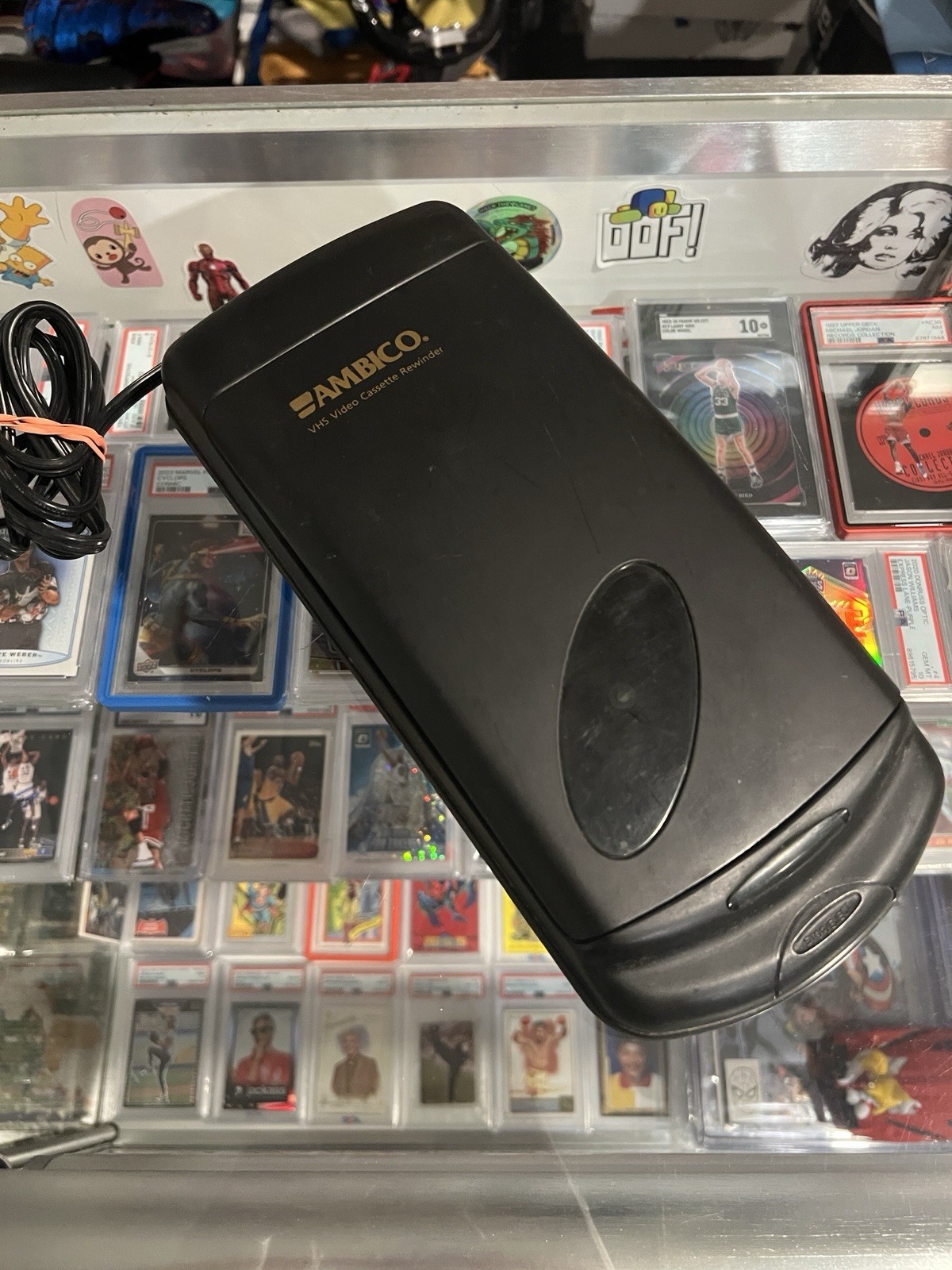 Ambico VHS Video Cassette Rewinder TESTED WORKS