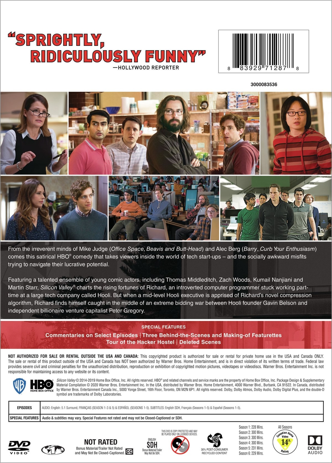 Silicon Valley The Complete Series DVD NEW