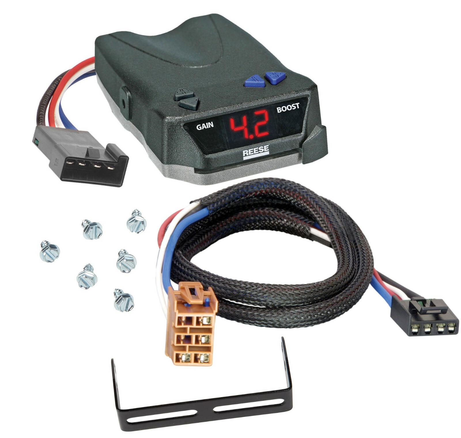 Trailer Brake Control for 01-02 Silverado 1500 2500 HD w/ Wiring Module 1-4 Axle