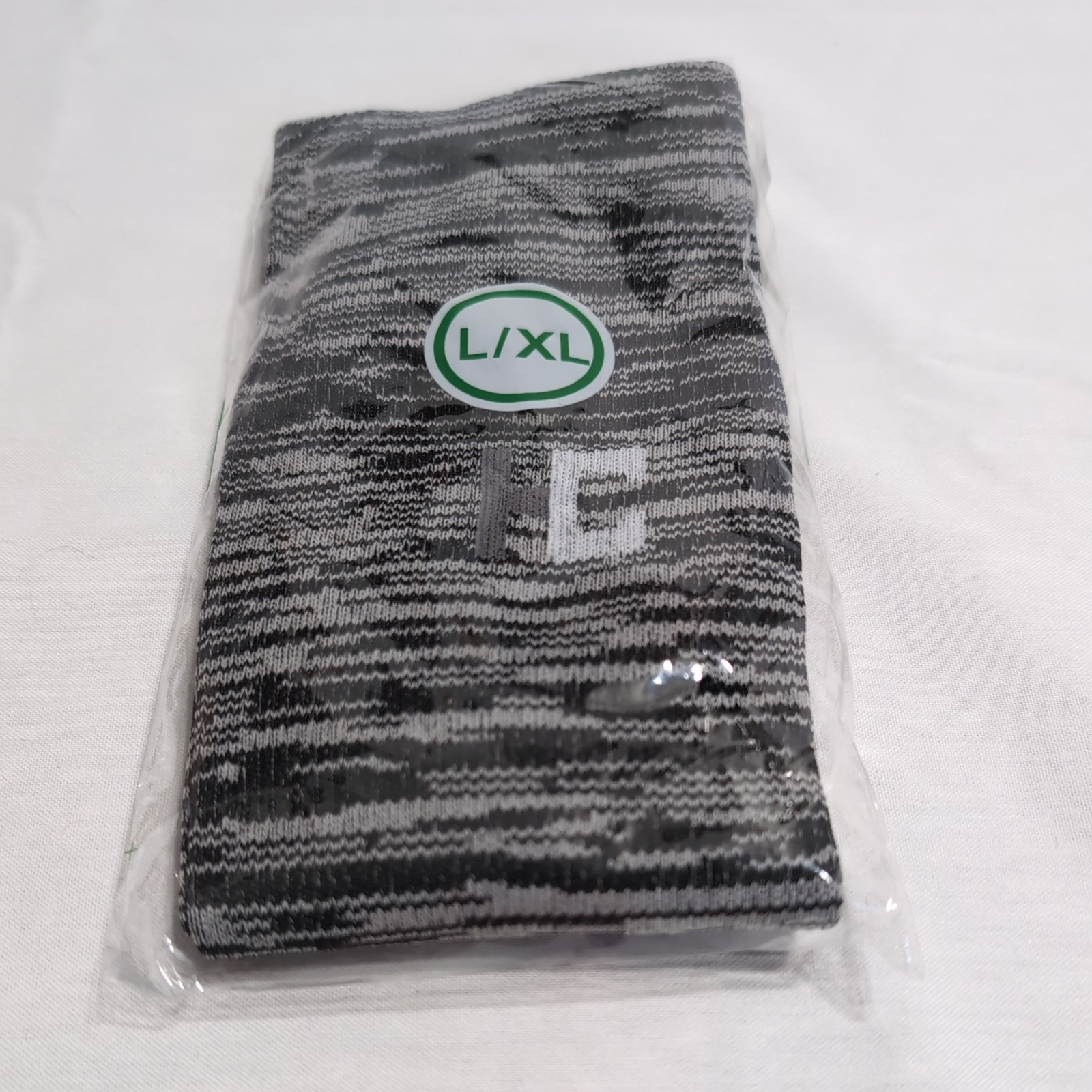Compression socks, One Pair, Black/White, L/XL