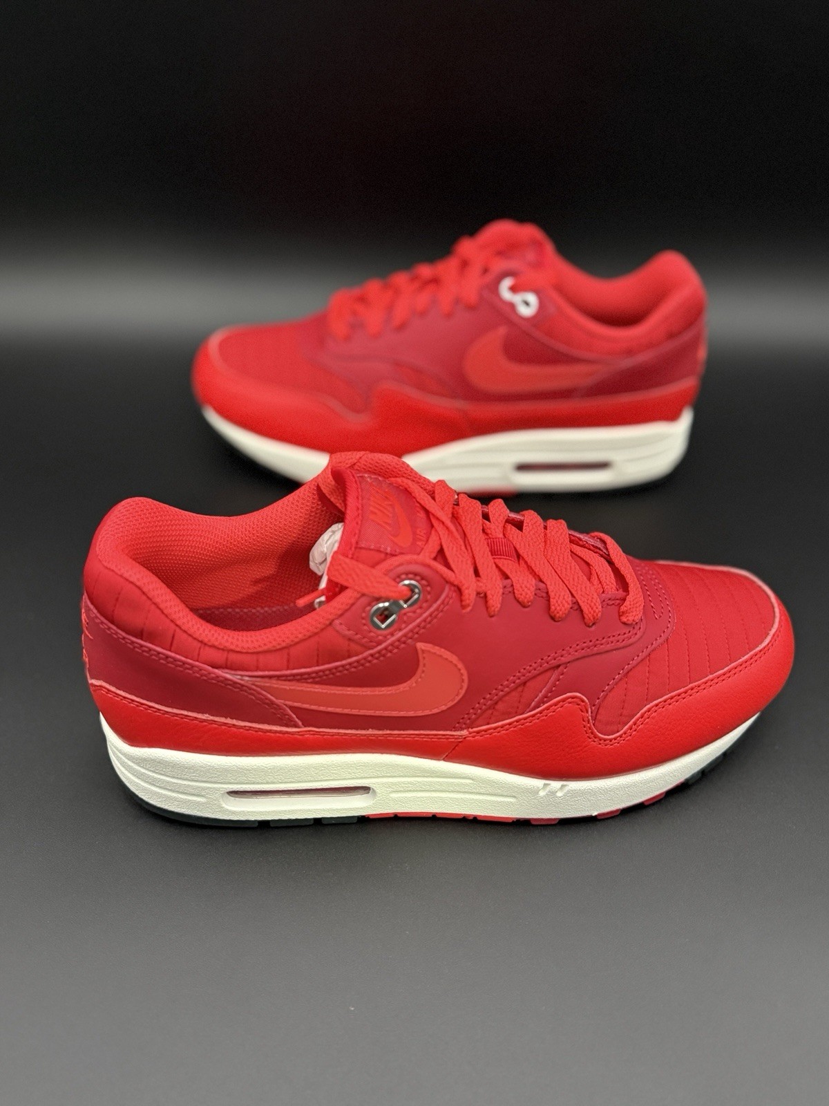 Nike Air Max 1 Men's Multi Sz Gym Red/Sail-University Red HQ3607 687