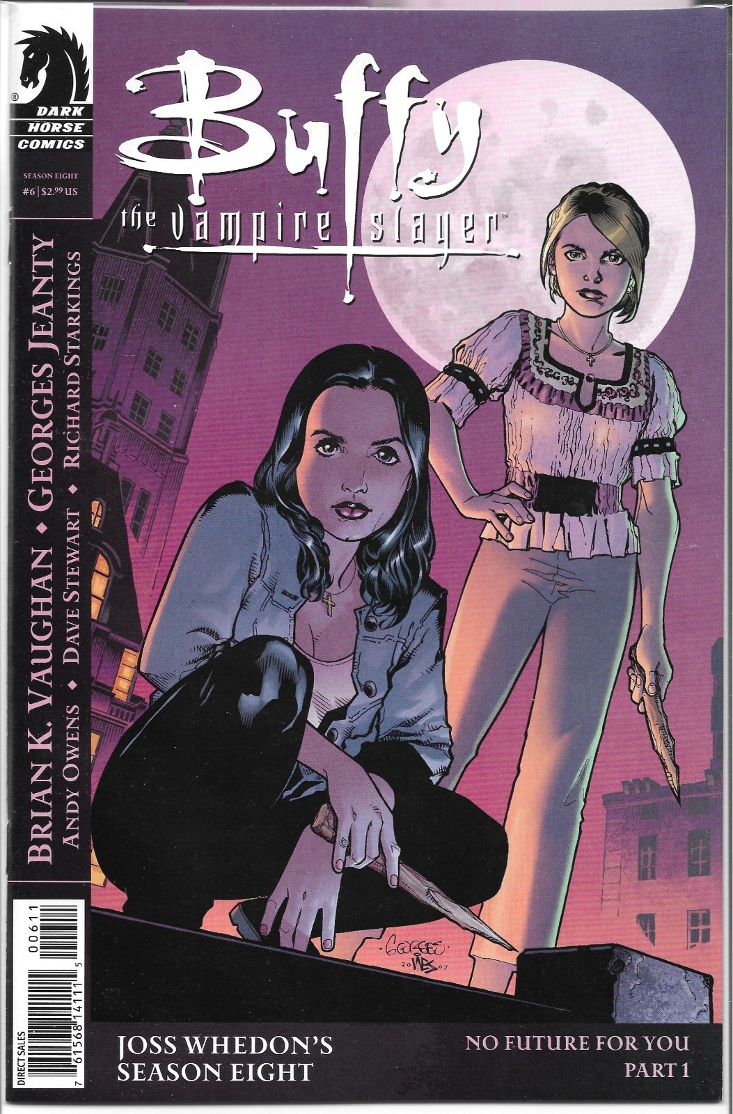 BUFFY THE VAMPIRE SLAYER SEASON EIGHT 8 #6 VARIANT COVER (NM) DARK HORSE COMICS