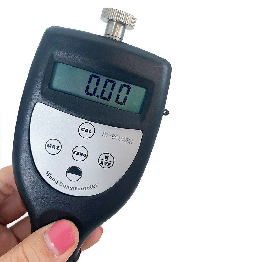 Digital Wood Densitometer Density Meter with Under-voltage Alarm Function