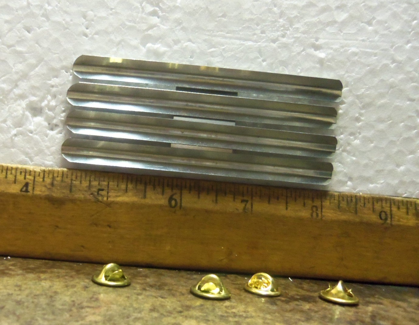 Stainless Steel 12 Ribbon Bar Holder