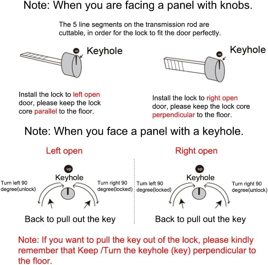 6.3 Inch Matte Black Privacy Pocket Door Lock Hardware Invisible Recessed