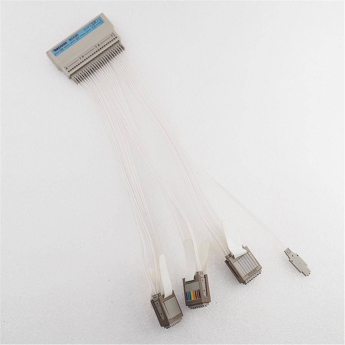 Tektronix 92A96 CK2 Probe Cable Interface Housing with Three 8-Channel Probes