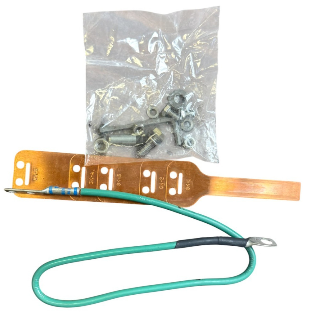 CESCO UGK-15 Universal Ground Kit Copper Strap Cable Grounding Kit PARTS ONLY